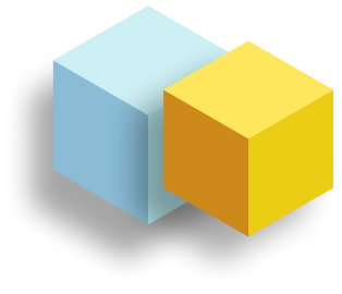 Floating cubes