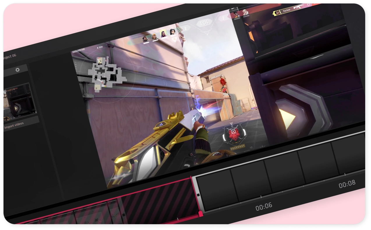 Built-in editor